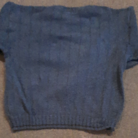 Eddie Bauer Men's Navy Crewneck Sweater - Picture 4 of 5